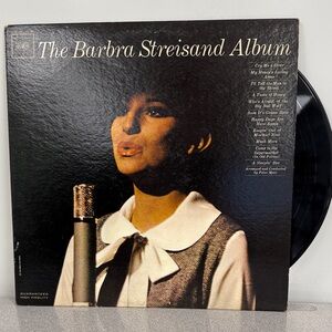 The Barbra Streisand Album Vinyl Record Columbia Records